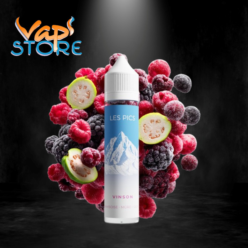 E-liquide Vinson 50ml LES PICS par Bobble Liquide