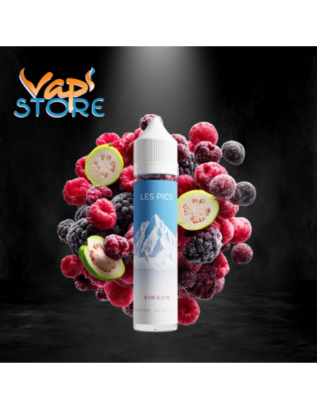 E-liquide Vinson 50ml LES PICS par Bobble Liquide