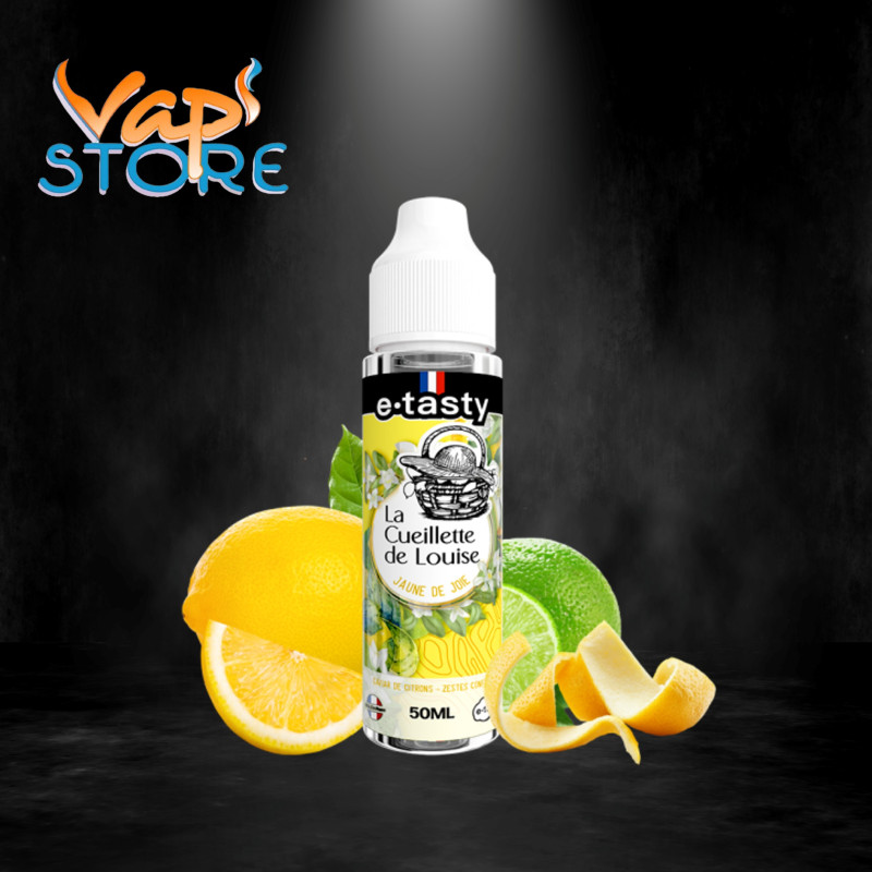 E-liquide Jaune de joie 50ml La Cueillette de Louise par e.tasty