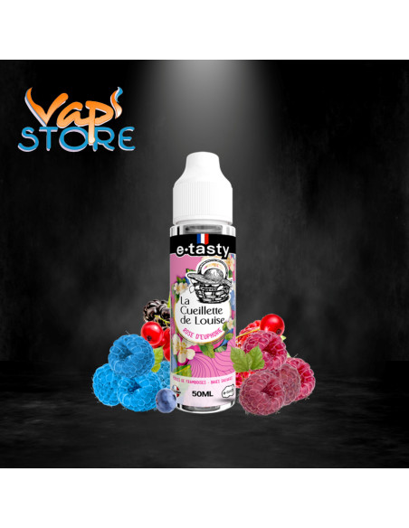 E-liquide Rose d'Euphorie 50ml LA CUEILLETTE DE LOUISE e.tasty