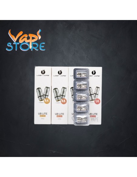 Résistances UB Lite x5 - LOST VAPE
