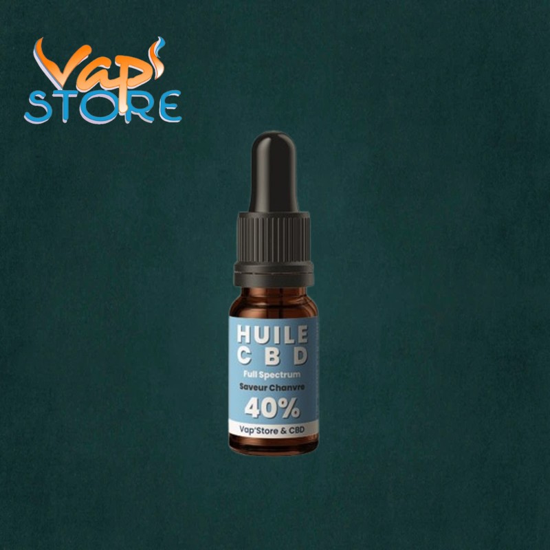 Huile CBD Chanvre 10ml - Vap'Store & CBD