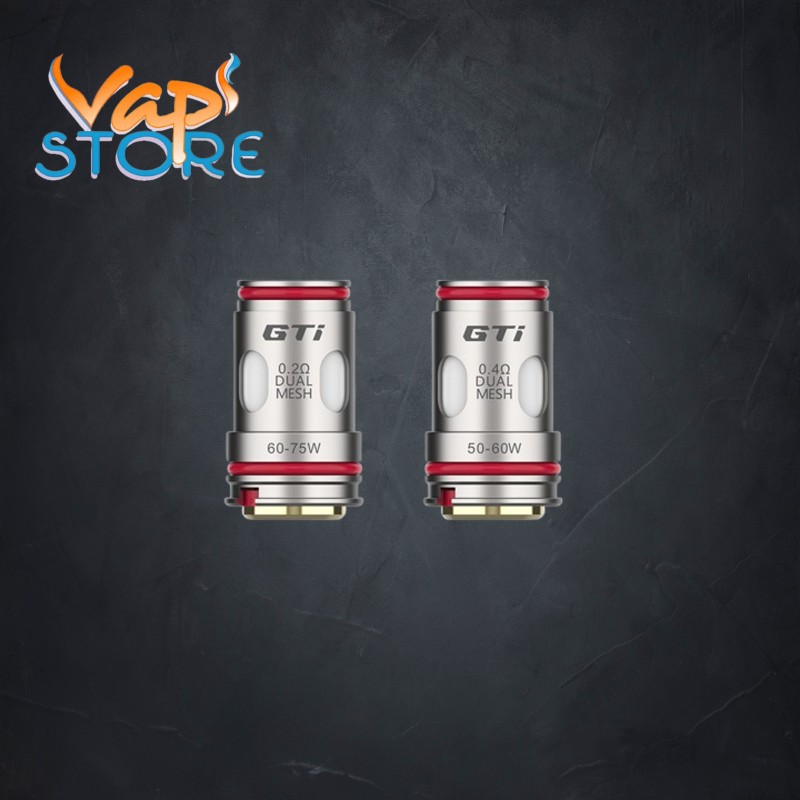 Résistances GTi Dual Mesh x5 - VAPORESSO