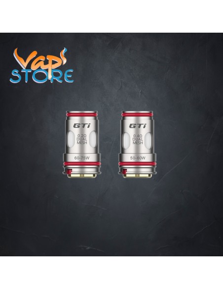 Résistances GTi Dual Mesh x5 - VAPORESSO