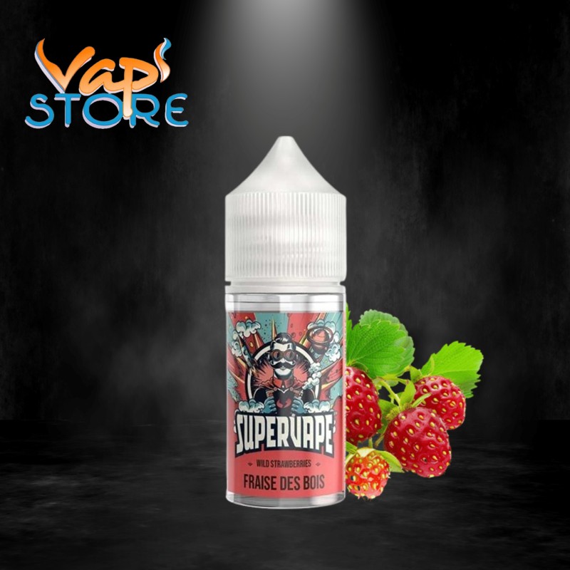 SUPERVAPE Concentré Fraise des bois 30ml