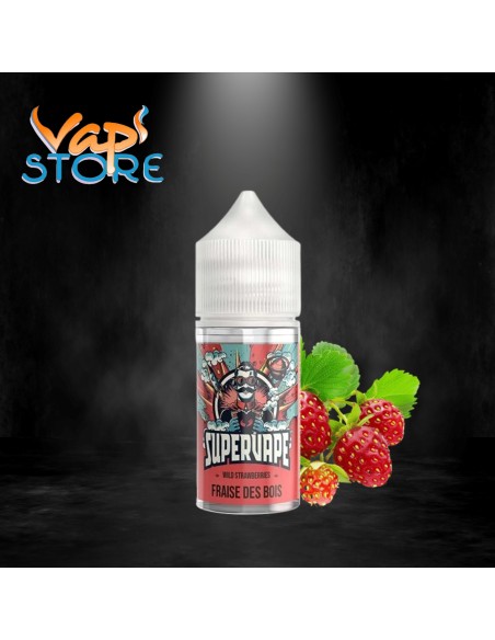 SUPERVAPE Concentré Fraise des bois 30ml