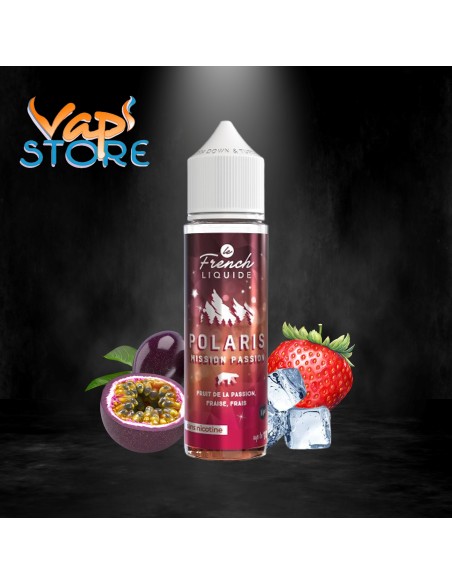 E-liquide Mission Passion 50ml POLARIS Lips France