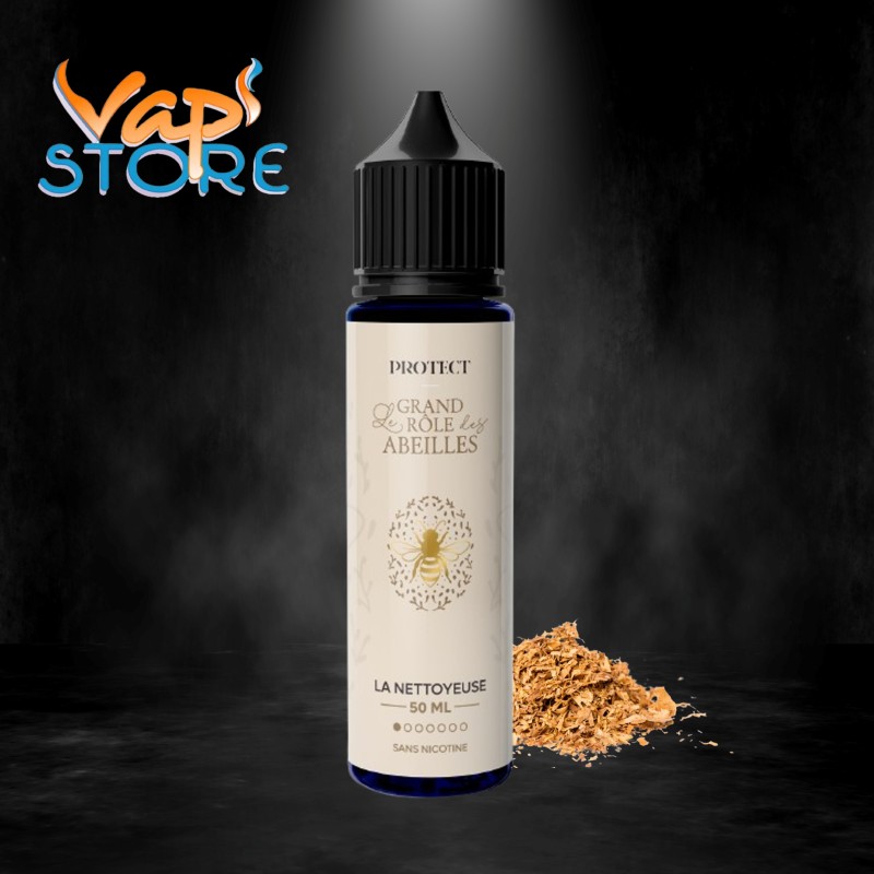 E-liquide La Nettoyeuse 50ml LE GRAND RÔLE DES ABEILLES Protect