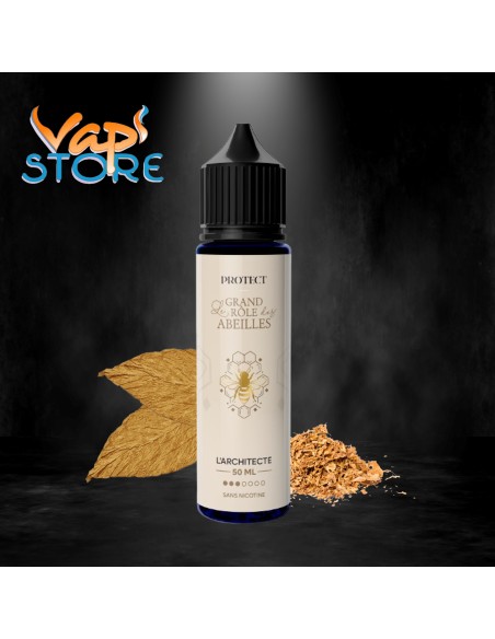 E-liquide L'Architecte 50ml LE GRAND RÔLE DES ABEILLES Protect