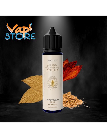 E-liquide La Ventileuse 50ml LE GRAND RÔLE DES ABEILLES Protect