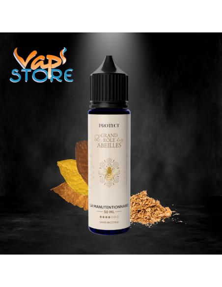 E-liquide La Manutentionnaire 50ml LE GRAND RÔLE DES ABEILLES Protect