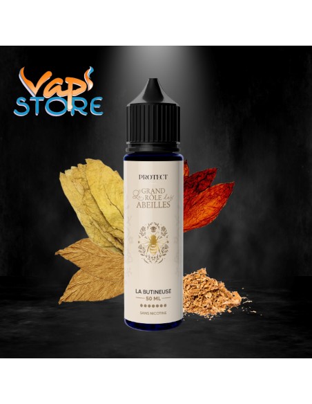E-liquide La Butineuse 50ml LE GRAND RÔLE DES ABEILLES Protect