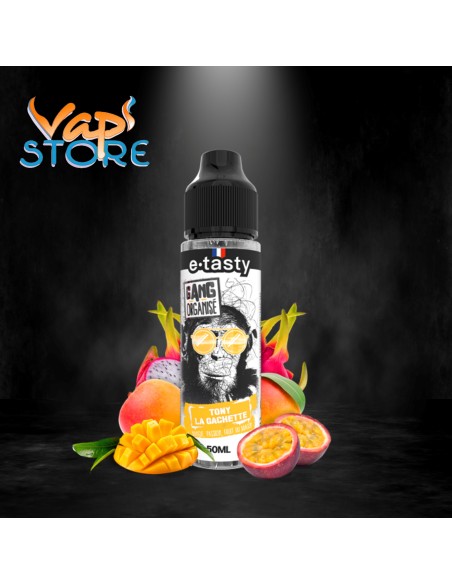 E-liquide Tony La Gâchette 50ml GANG ORGANISÉ e.tasty