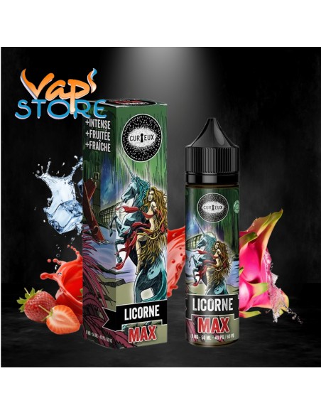 E-liquide Licorne Max 50ml ASTRALE Curieux Liquides