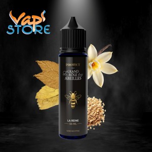 E-liquide La Reine 50ml LE GRAND RÔLE DES ABEILLES Protect
