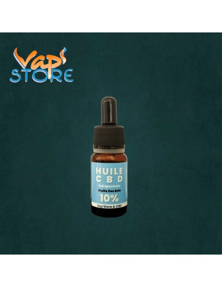 Huile CBD Fruits des bois 10ml - Vap'Store & CBD