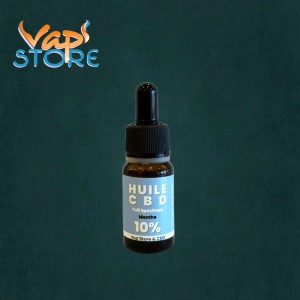 Huile CBD Menthe 10ml - Vap'Store & CBD