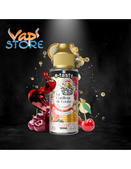 E-liquide Rouge d'Embarras 100ml LA CUEILLETTE DE LOUISE e.tasty