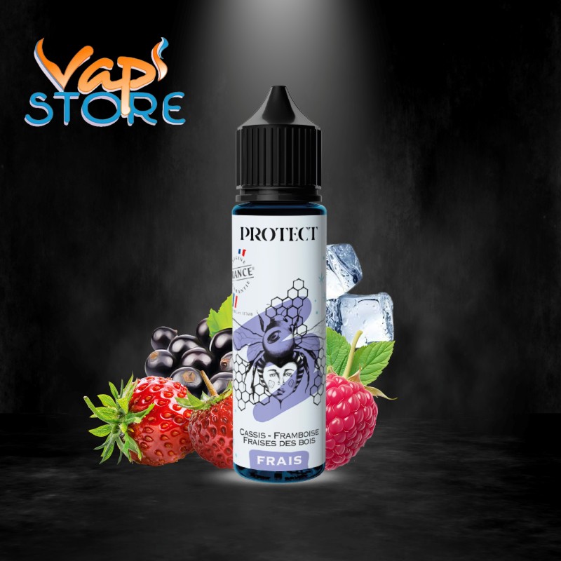 E-liquide Cassis Framboise Fraises des bois Frais 50ml Protect