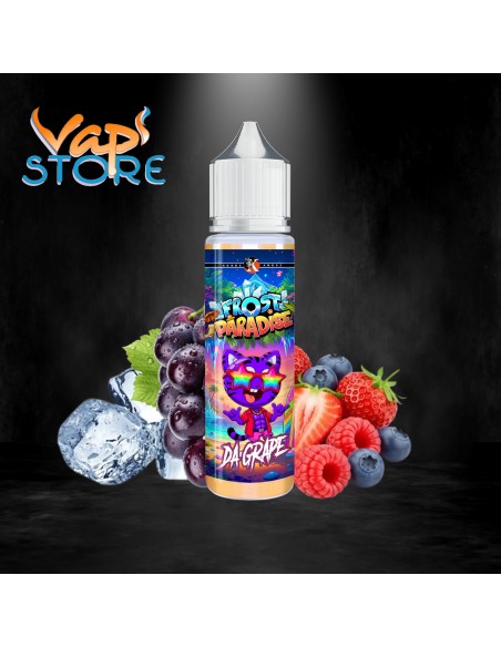 E-liquide Da Grape 50ml FROST PARADISE Bud's Vape