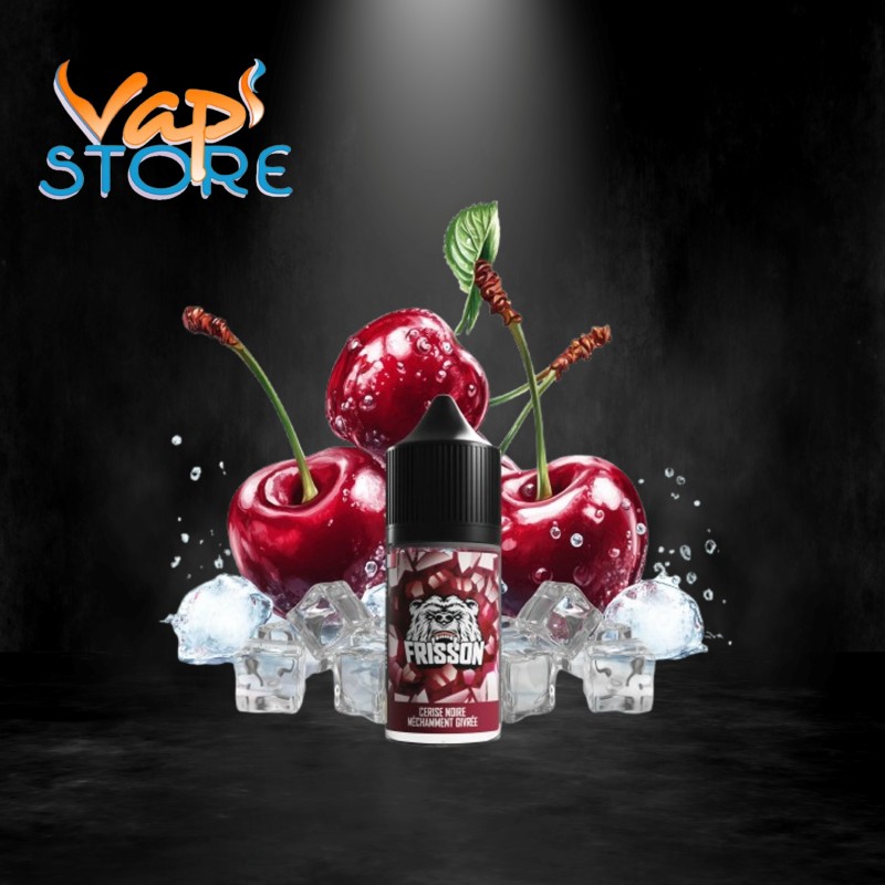 FRISSON Concentré Cerise Noire Méchamment Givrée 30ml