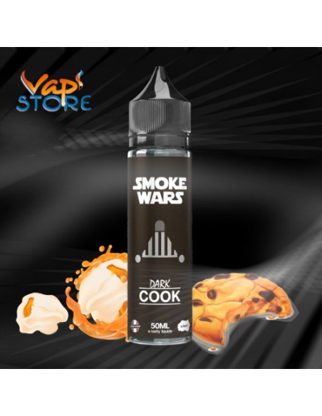 E-liquide Dark Cook 50 ml SMOKE WATS cookie, pop-corn caramélisé