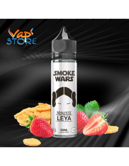 E-liquide Princess Leya 50 ml SMOKE WARS céréales, fraise