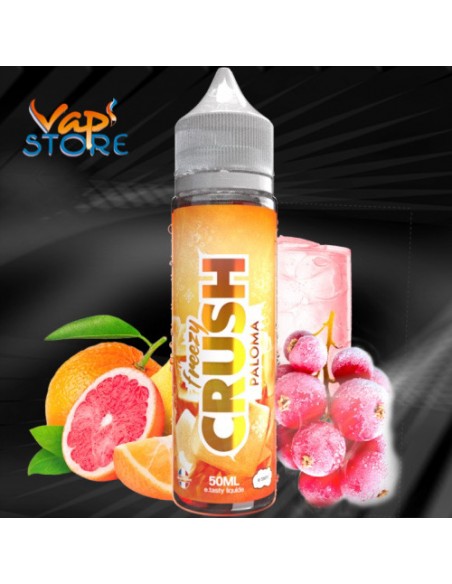 E-liquide Paloma 50 ml FREEZY CRUSH e.tasty agrumes, cranberry givré