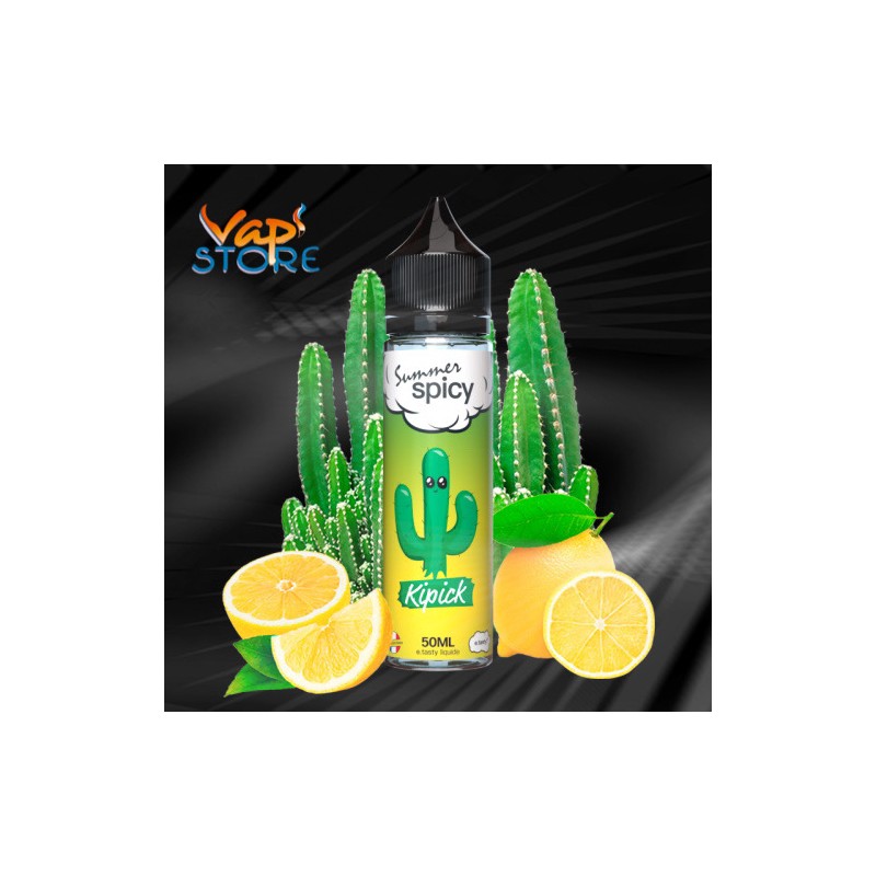 E-liquide Kipick 50 ml SUMMER SPICY e.tasty, citron, cactus