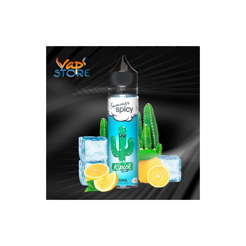 E-liquide Kipick Fresh 50 ml SUMMER SPICY cactus, citron, frais