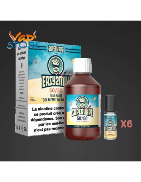 Pack DIY Easy2Mix 50/50 200 ml