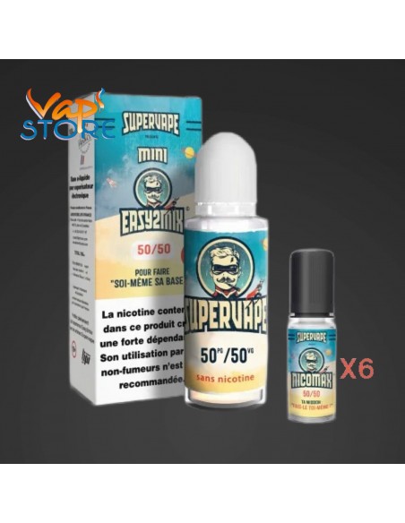 Pack DIY Easy2Mix 100 ml SuperVape