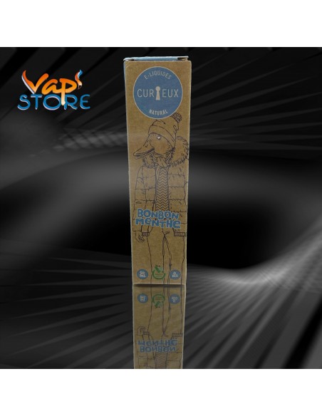 E-Liquide Bonbon Menthe 50 ml NATURAL par Curieux Liquides