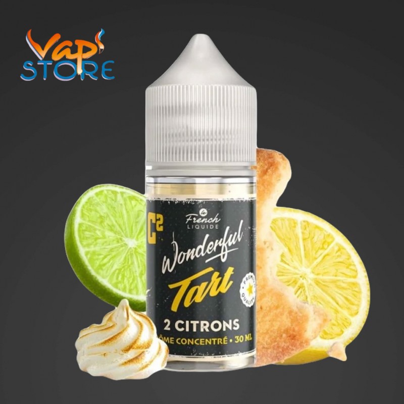 Concentré 2 Citrons 30 ml WONDERFUL TART Lips France