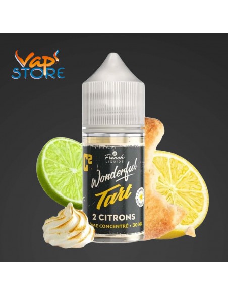 Concentré 2 Citrons 30 ml WONDERFUL TART Lips France