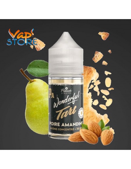 Concentré Poire Amandine 30 ml WONDERFUL TART Lips France