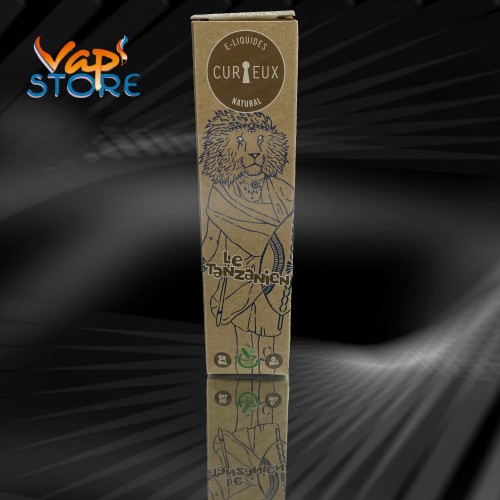 E-liquide Le Tanzanien 50 ml NATURAL par Curieux Liquides