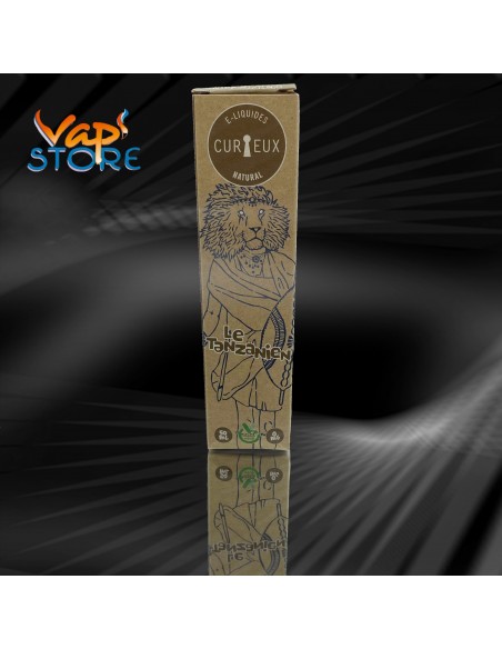 E-liquide Le Tanzanien 50 ml NATURAL par Curieux Liquides