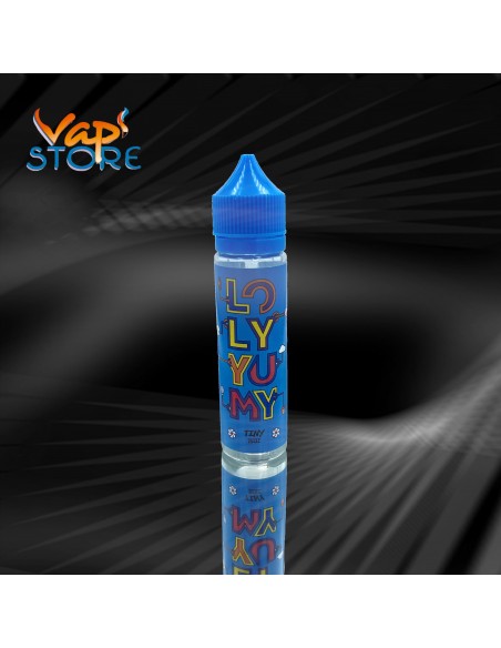 E-liquide Tiny Blue 50 ml LOLY YUMY bonbon, framboise bleue, mûre