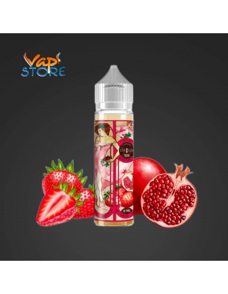 E-liquide Fraise Grenade 50ml 1900 Curieux Liquides