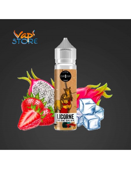 E-liquide Licorne 50 ml ASTRALE Curieux Liquides