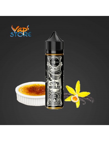 E-liquide Crème Brûlée 50 ml DESSERT Curieux Liquides
