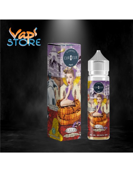 E-liquide Lille était une fois 50 ml Hexagone par Curieux Liquides