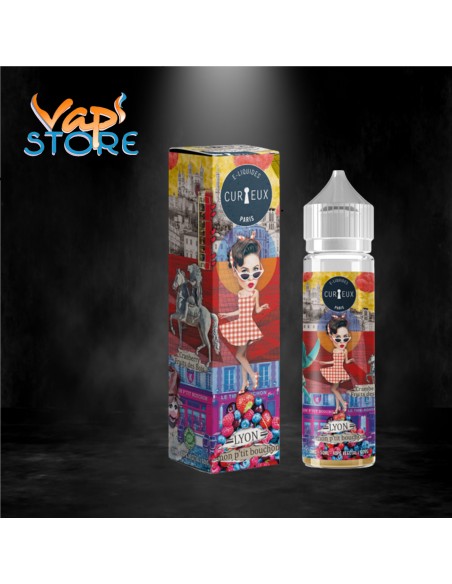 E-liquide Lyon mon p'tit bouchon 50 ml Hexagone Curieux Liquides