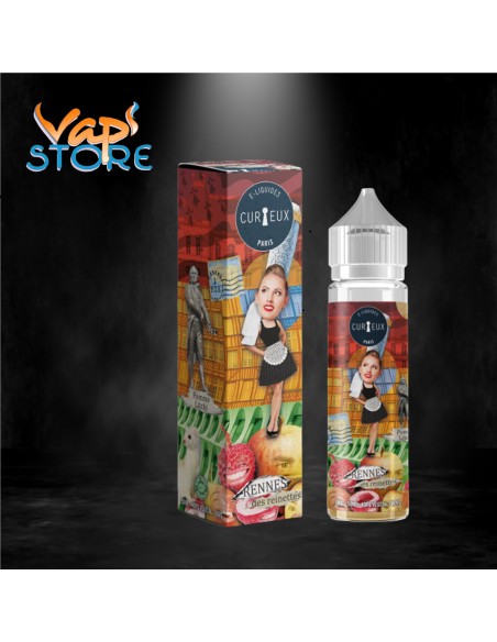 E-liquide Rennes des reinettes 50 ml HEGAXONE Curieux Liquides