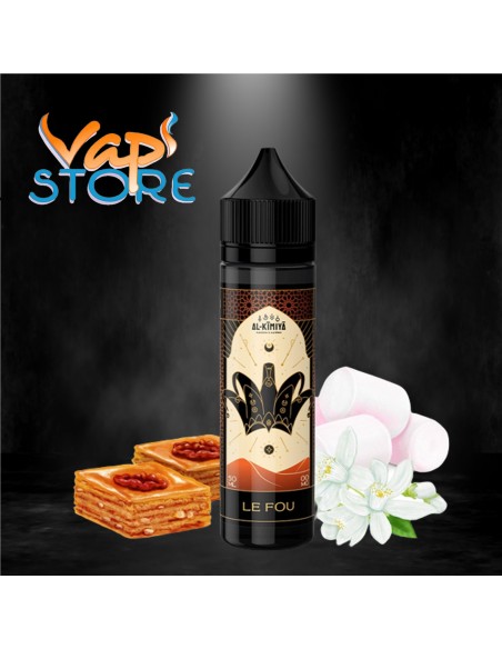 E-liquide Le Fou 50 ml KARTOMANCIA Al-Kimiya