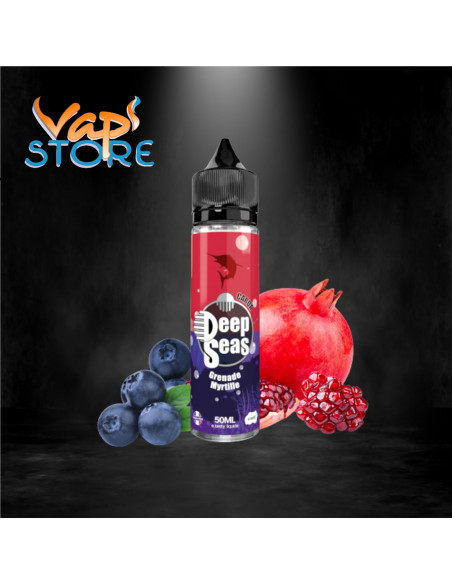 E-liquide Carda 50 ml DEEP SEAS grenade, myrtilles
