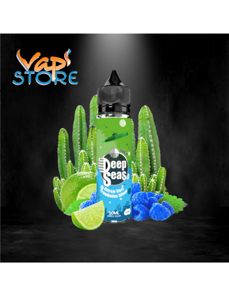 E-liquide Sub'A 50 ml DEEP SEAS citron vert, framboise bleue, cactus