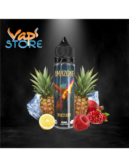 E-liquide Machado 50 ml AMAZONE par e.tasty