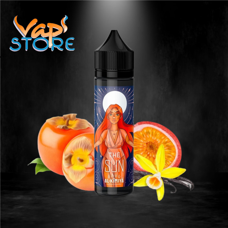 E-liquide The Sun 50 ml ASTRONOMIA kaki, vanille, fruit de la passion